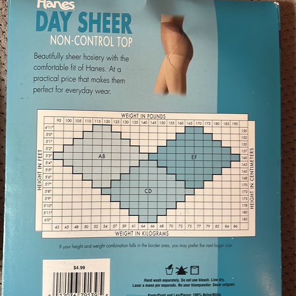 Lot of Four (4) Pairs of Pantyhose Plus One pair Tights - Picture 11 of 11